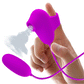 Pretty Love Clitoral Suction and Vibro Bullet Purple