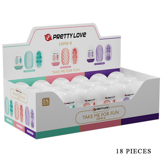 Pretty Love Cupid X Masturbator Sleeve (Box of 18)
