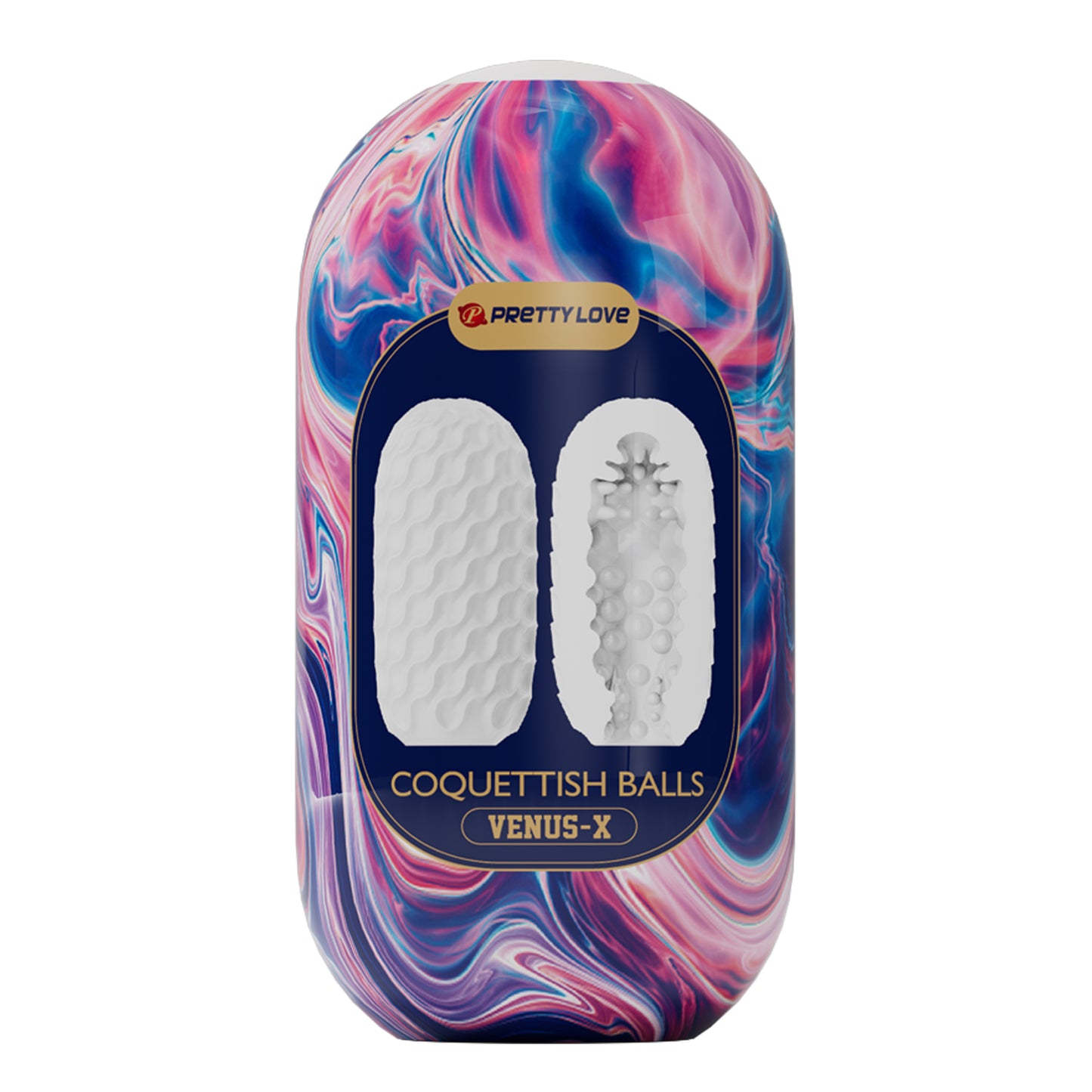 Pretty Love Venus X Coquettish Balls Masturbator Sleeve Pink
