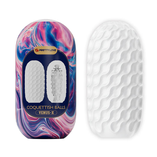 Pretty Love Venus X Coquettish Balls Masturbator Sleeve Pink