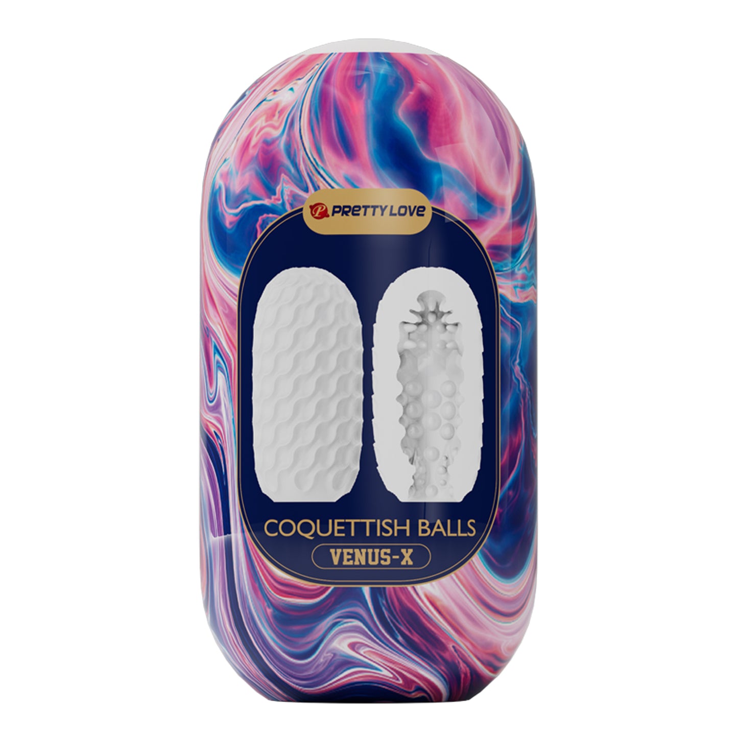 Pretty Love Venus X Coquettish Balls Masturbator Sleeve Pink