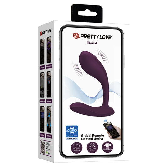 Pretty Love Baird G-Spot Vibrator Byzantium (App)