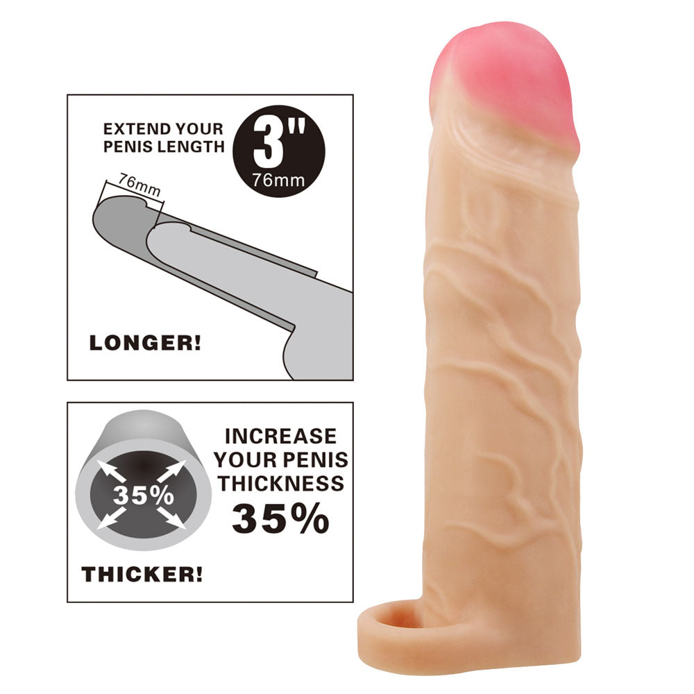 Party Up RICHARD 3 Inch Extender Sleeve