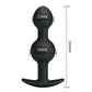 Party Up JAMES Anal Bead Plug - Black 10.4cm Beaded Butt Plug