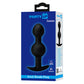 Party Up JAMES Anal Bead Plug - Black 10.4cm Beaded Butt Plug