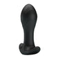Party Up KEITH Vibrating Plug - Black 10.5cm Vibrating Butt Plug