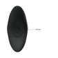 Party Up KEITH Vibrating Plug - Black 10.5cm Vibrating Butt Plug