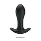 Party Up KEITH Vibrating Plug - Black 10.5cm Vibrating Butt Plug