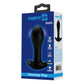 Party Up KEITH Vibrating Plug - Black 10.5cm Vibrating Butt Plug