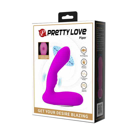 Pretty Love Piper Prostate Vibrator Purple