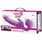 Party Up Oliver Vibrating Strapless Strap-On Purple