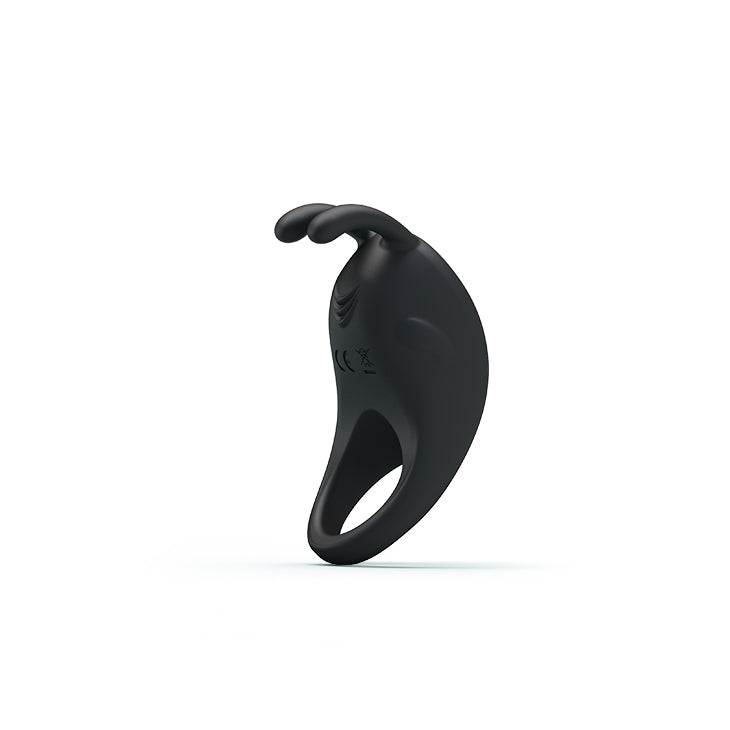 Pretty Love Rabbit Vibrator Cock Ring Black