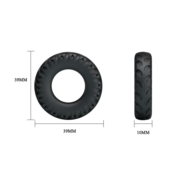 Baile Cock Ring Triple Pack Black