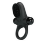 Pretty Love Couples Vibrating Cock Ring II Black