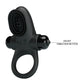 Pretty Love Couples Vibrating Cock Ring II Black