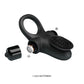 Pretty Love Couples Vibrating Cock Ring II Black