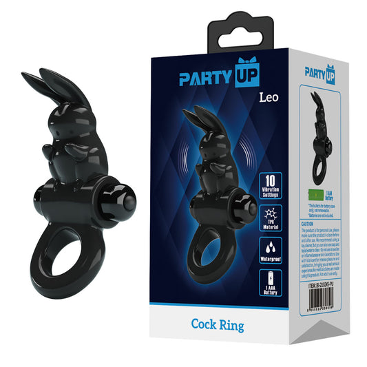 Party Up LEO Vibrating Cock Ring