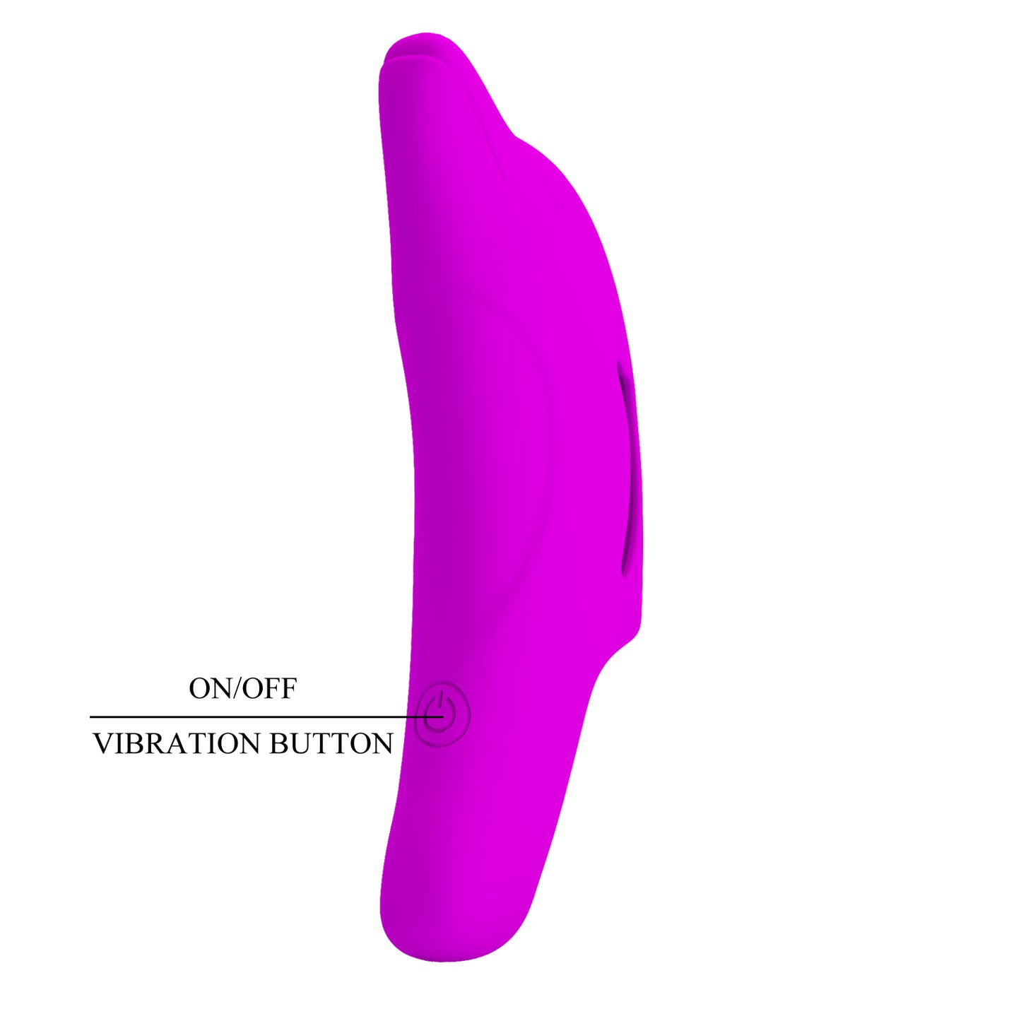 Pretty Love Rechargeable Delphini Fingering Vibrator Purple