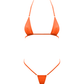 Love In Leather BIK002 Spandex Fabric Micro Bikini One Size - MULTIPLE COLOURS