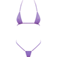 Love In Leather BIK002 Spandex Fabric Micro Bikini One Size - MULTIPLE COLOURS