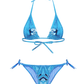 Love In Leather BIK003 Metallic Micro Bikini One Size - MULTIPLE COLOURS