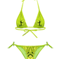 Love In Leather BIK003 Metallic Micro Bikini One Size - MULTIPLE COLOURS