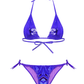 Love In Leather BIK003 Metallic Micro Bikini One Size - MULTIPLE COLOURS