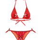 Love In Leather BIK003 Metallic Micro Bikini One Size - MULTIPLE COLOURS