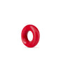Blush Novelties | Stay Hard Donut Rings - Red Cock Rings - Set of 2