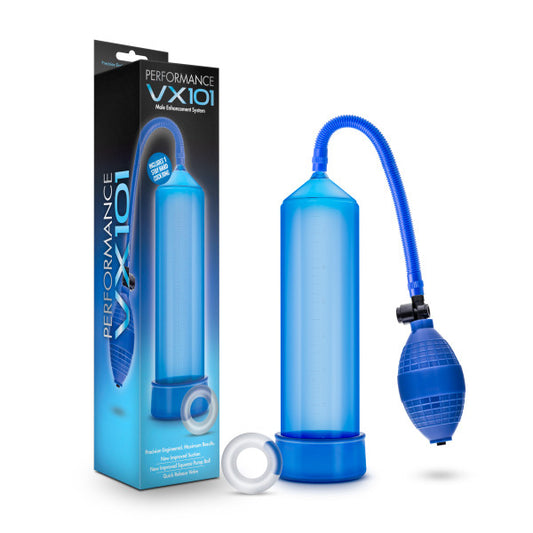 Blush Novelties | Performance VX101 Male Enhancement Pump Blue