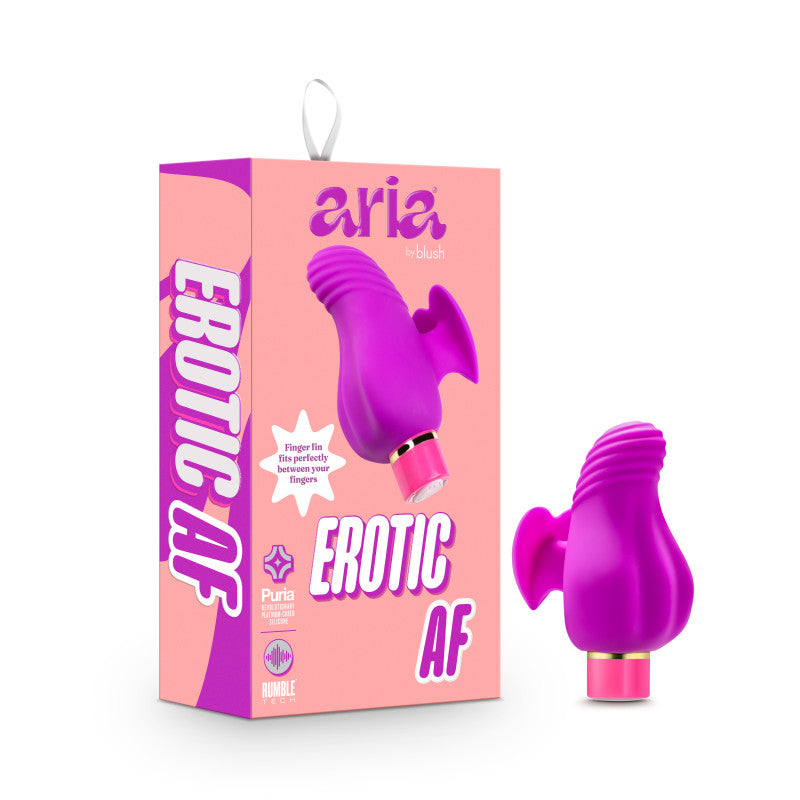 Blush Novelties | Aria Erotic AF - Plum USB Rechargeable Stimulator