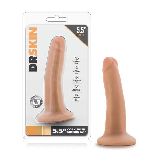 Dr. Skin 5.5" Cock with Suction Cup
