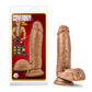 Blush Novelties | Coverboy - Manny The Fireman - Tan 17cm (6.75") Dong Dildo