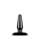 Blush Novelties | Anal Adventures Basic Anal Plug - Small Black 10.8cm Butt Plug