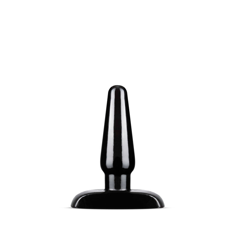Blush Novelties | Anal Adventures Basic Anal Plug - Small Black 10.8cm Butt Plug