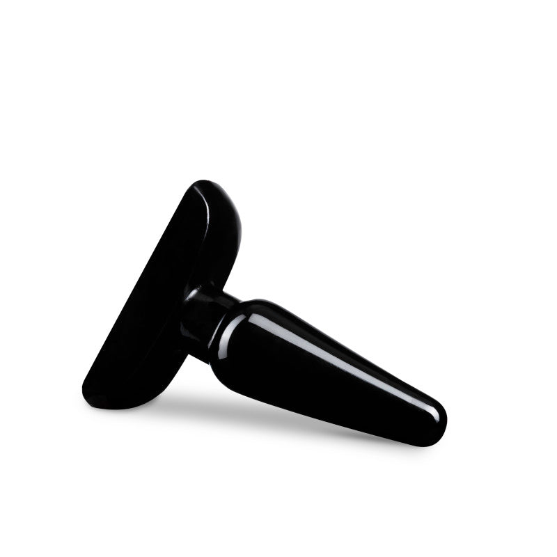 Blush Novelties | Anal Adventures Basic Anal Plug - Small Black 10.8cm Butt Plug