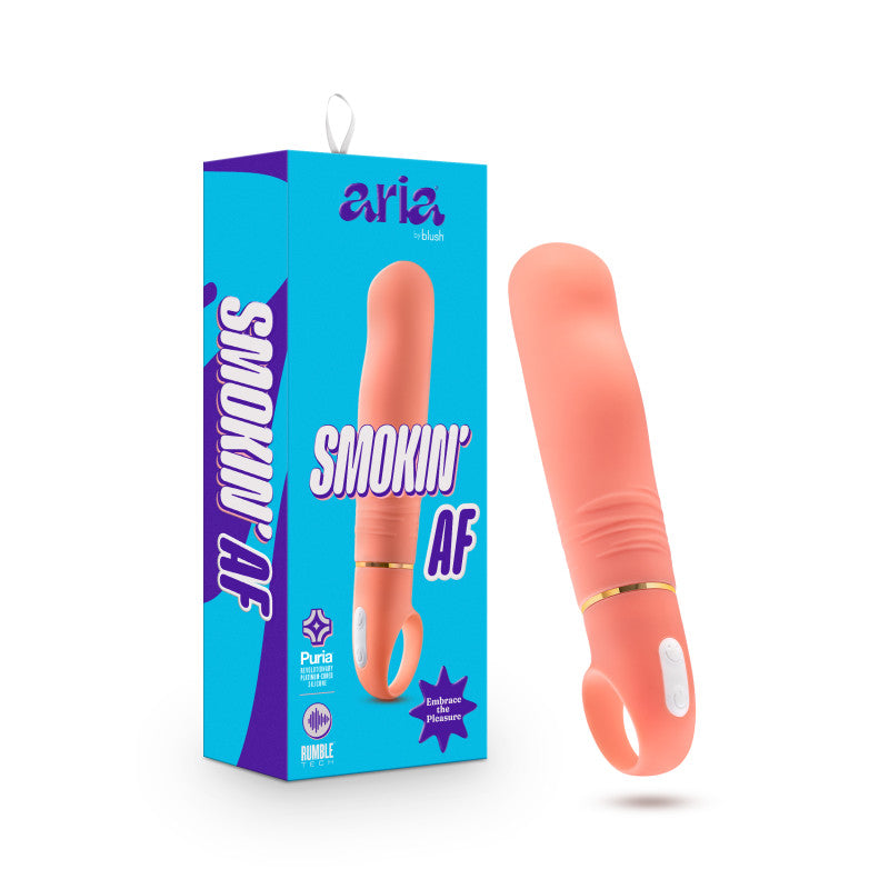 Blush Novelties | Aria Smokin' AF - Coral 15.2cm Vibrator
