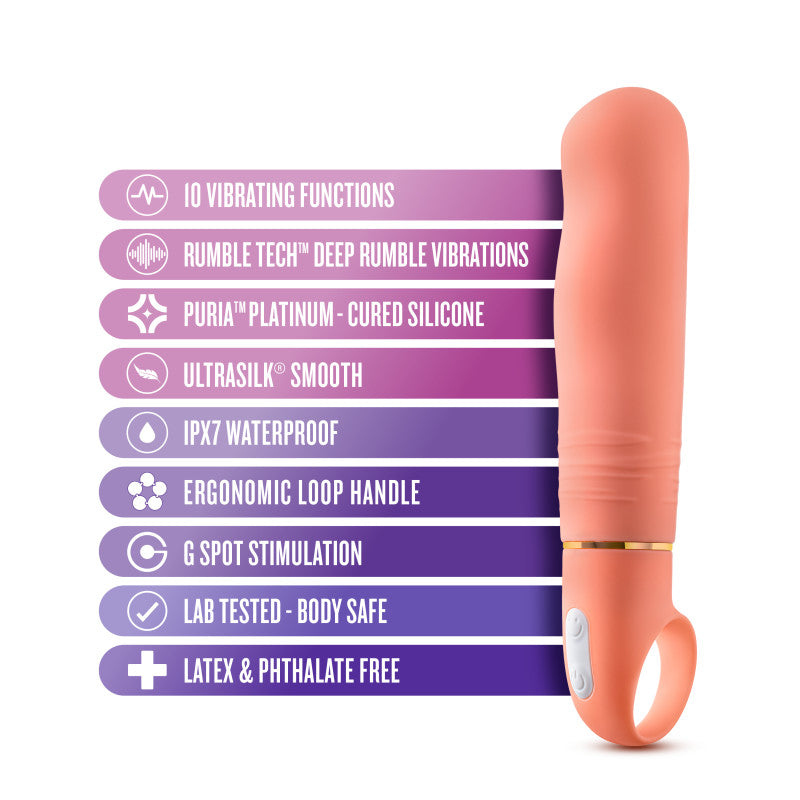 Blush Novelties | Aria Smokin' AF - Coral 15.2cm Vibrator