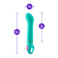 Blush Novelties | Aria Flirty AF - Teal 16.5cm Vibrator