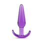 Blush Novelties B Yours Slim Anal 10.8cm Butt Plug Purple