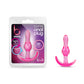 Blush Novelties B Yours Curvy Anal Plug 8.9cm Butt Plug Pink
