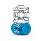 Blush Novelties Play With Me Pleaser Rechargeable C-Ring Cock Ring - Blue