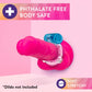 Blush Novelties Play With Me Pleaser Rechargeable C-Ring Cock Ring - Blue
