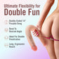 Dr. Skin Plus 14" Posable Double Dong