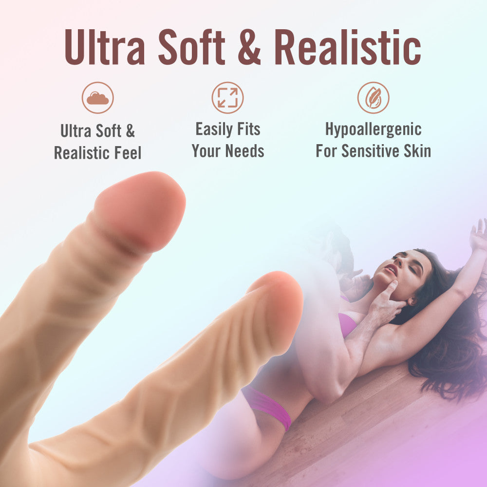 Dr. Skin Plus 14" Posable Double Dong