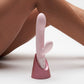 Blush Novelties | Fraya - Pink 24.1cm USB Rechargeable Thrusting Rabbit Vibrator