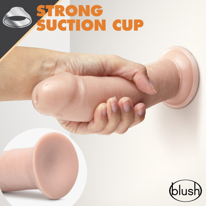 Dr. Skin Glide 8" Self Lubricating Dildo