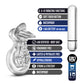 Blush Novelties | Stay Hard 10-Function Vibrating Tongue Ring - Couples Vibrating Cock Ring