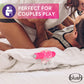 Blush Novelties Play With Me Teaser Vibrating C-Ring Cock Ring - Pink
