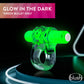 Blush Novelties Play With Me Teaser Vibrating C-Ring Cock Ring - Green
